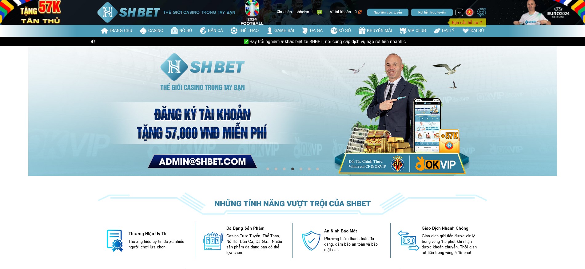 SHBET mang lại không gia cá cược trực tuyến tốt nhất hiện nay.