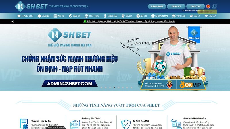 Nhà cái SHBET siêu đẳng cấp